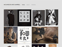 Tablet Screenshot of mccandlissandcampbell.com